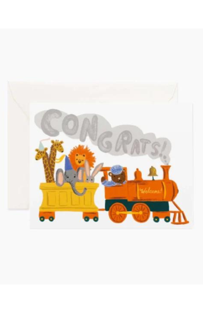 Little Engine Congrats Card