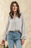 Daisy Peasant Top