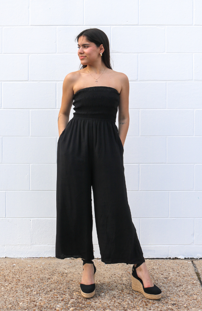 Tandy Smocked Jumpsuit