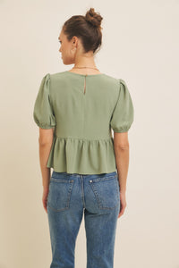 Lucy Babydoll Blouse