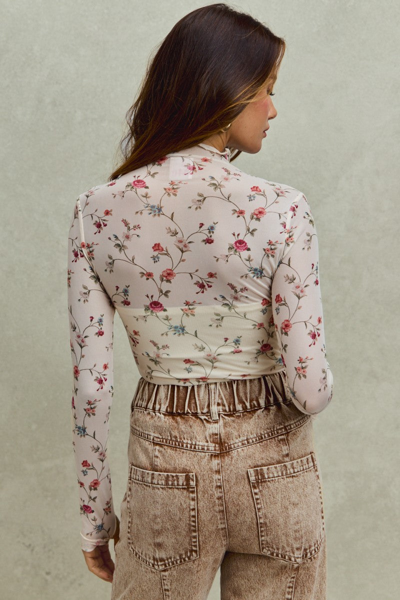 Felicity Floral Top