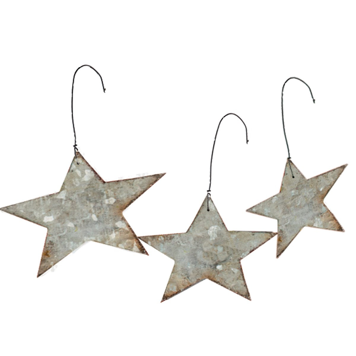 Galvanized Stars Package Wrapping Set