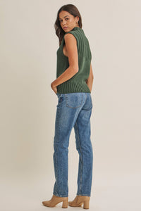 Cabin Mock Neck Sweater