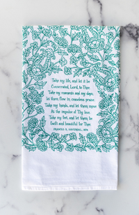 Take My Life and Let It Be Towel