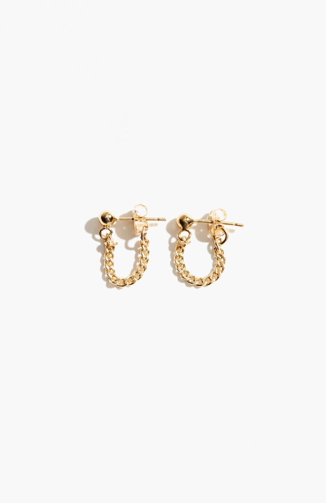 Curb Chain Earrings