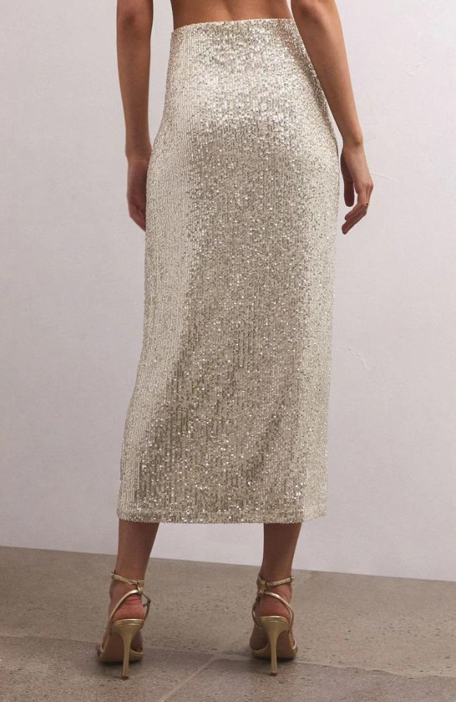 Saturn Sequin Skirt