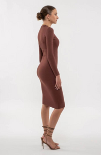 Camille Ribbed Dress
