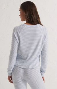Staying In Stripe Long Sleeve Top