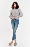 Jasmine Sweater in Grey Cloud