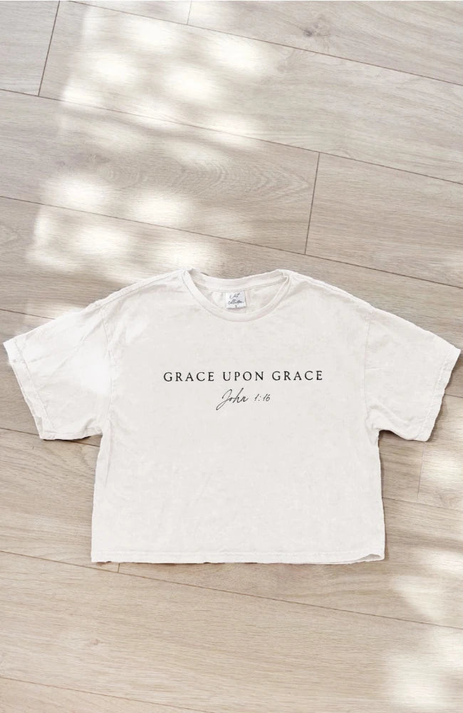 Grace Upon Grace Crop T-Shirt