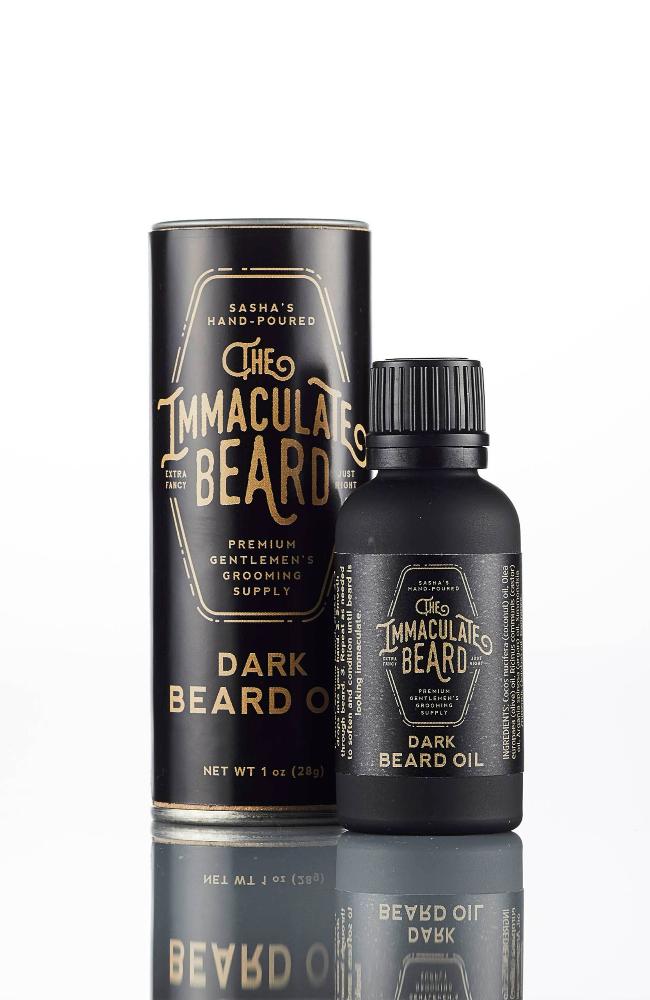 Beard Oil DARK Tobacco Caramel Honey & Rose