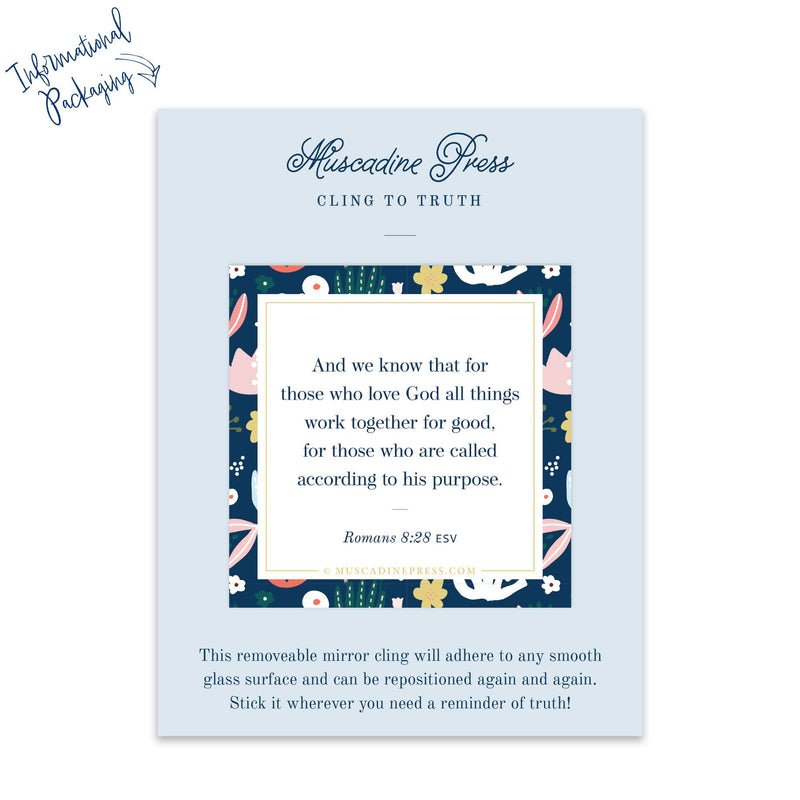 All Things Work Together - Scripture Cling