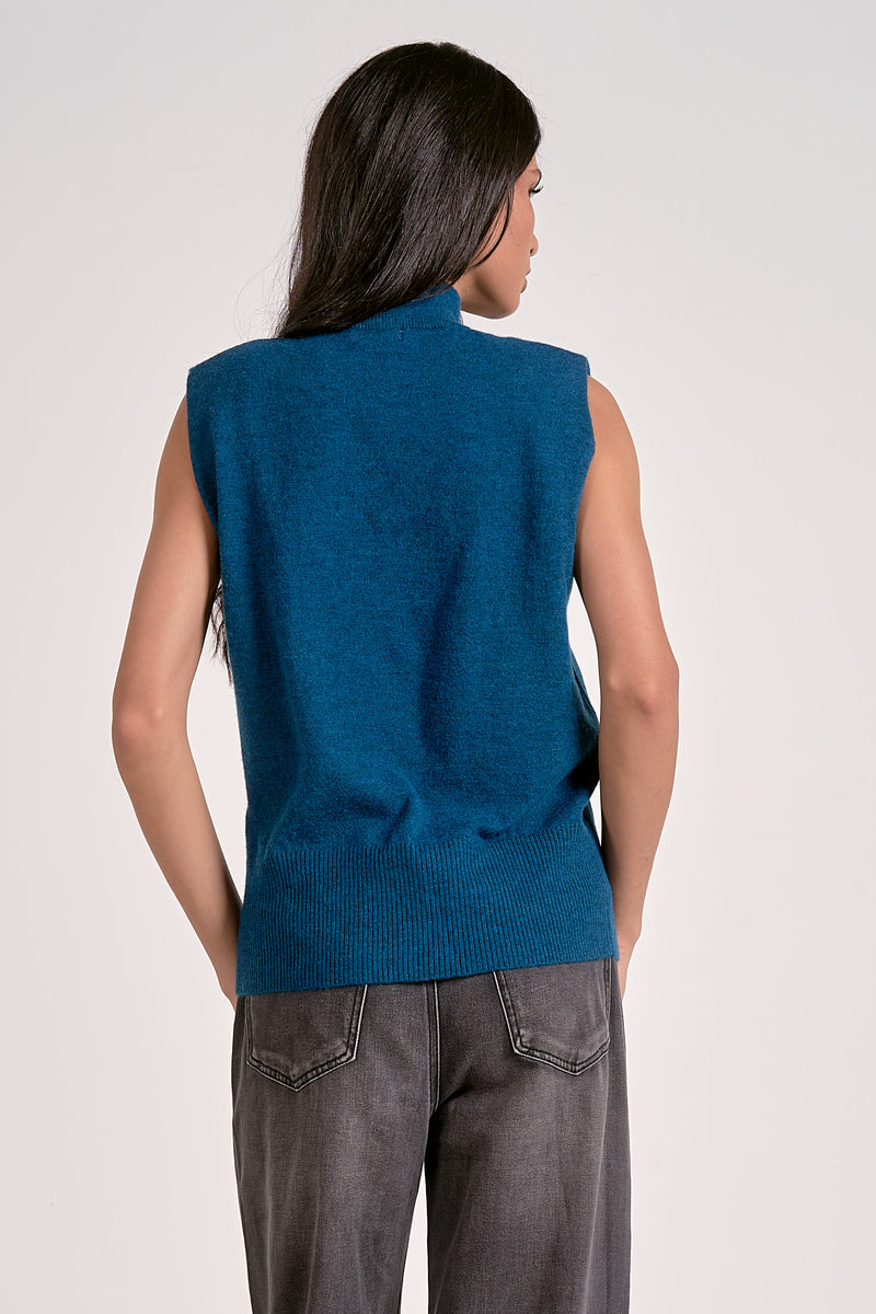 Maisie Mock Neck Sweater Top