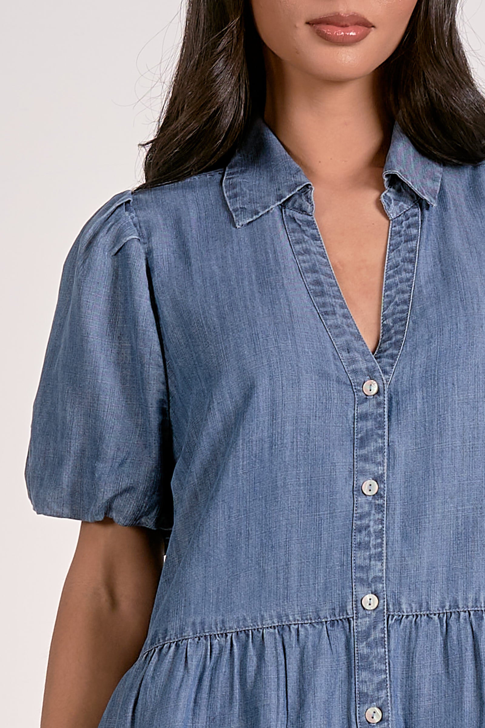 McKenna Denim Mini Dress
