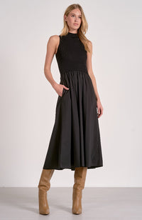 Amara Mock Mix Media Dress