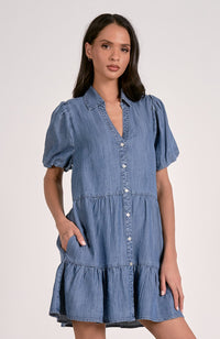 McKenna Denim Mini Dress