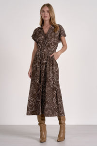 Talia Paisley Dress