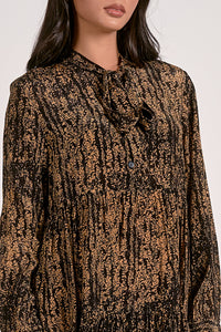 Noa Gold Wisteria Dress