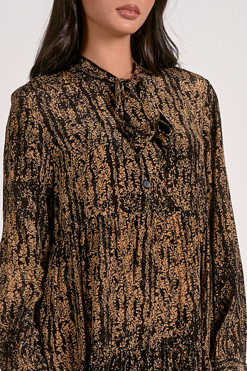 Noa Gold Wisteria Dress
