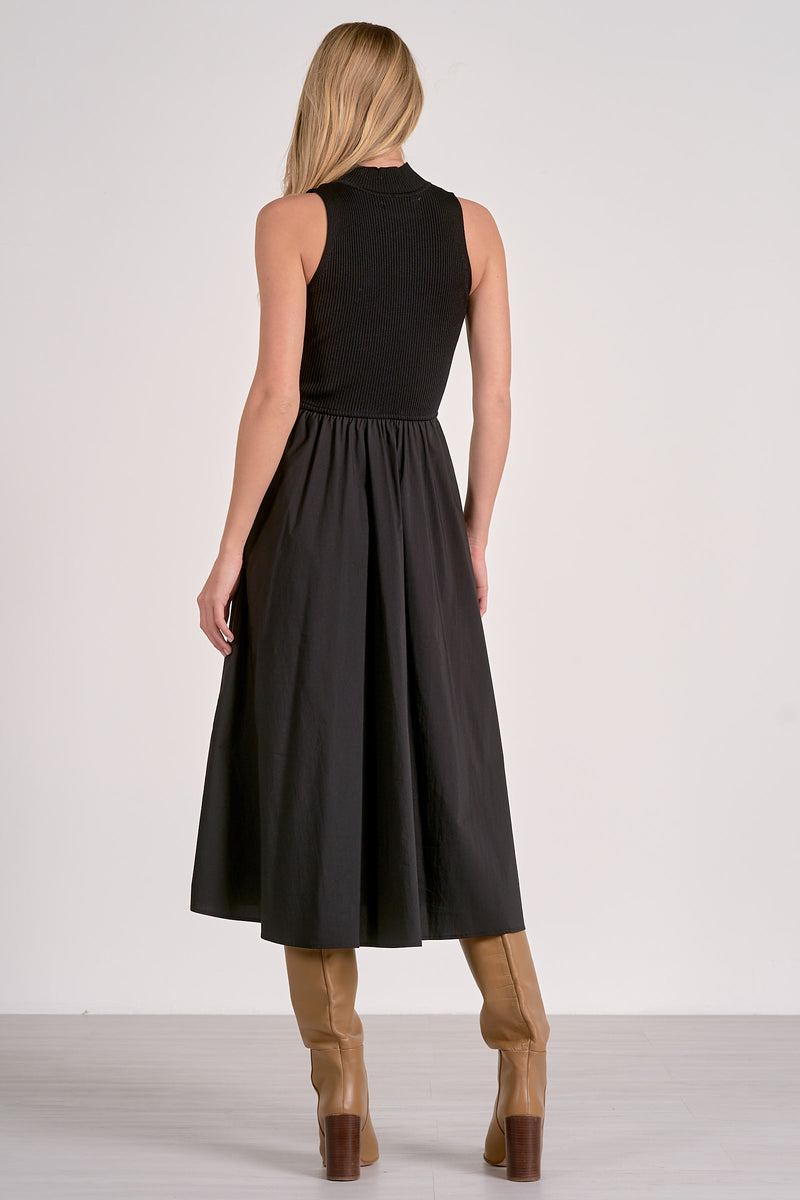 Amara Mock Mix Media Dress
