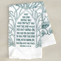 The Blessing Scripture Tea Towel (ESV) — Numbers 6