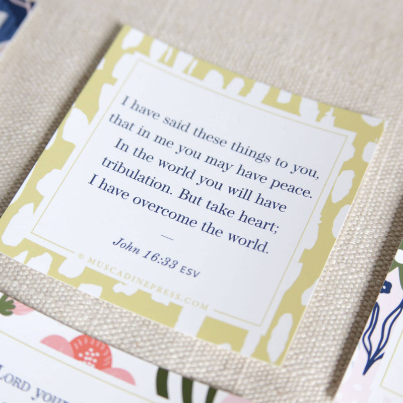 Take Heart - Scripture Cling