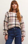 Solange Plaid Sweater