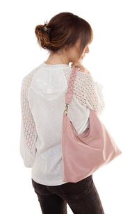 Selene Slouchy Hobo with Braided Handle