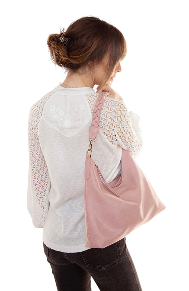 Selene Slouchy Hobo with Braided Handle