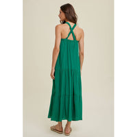 Della Halter Maxi Dress