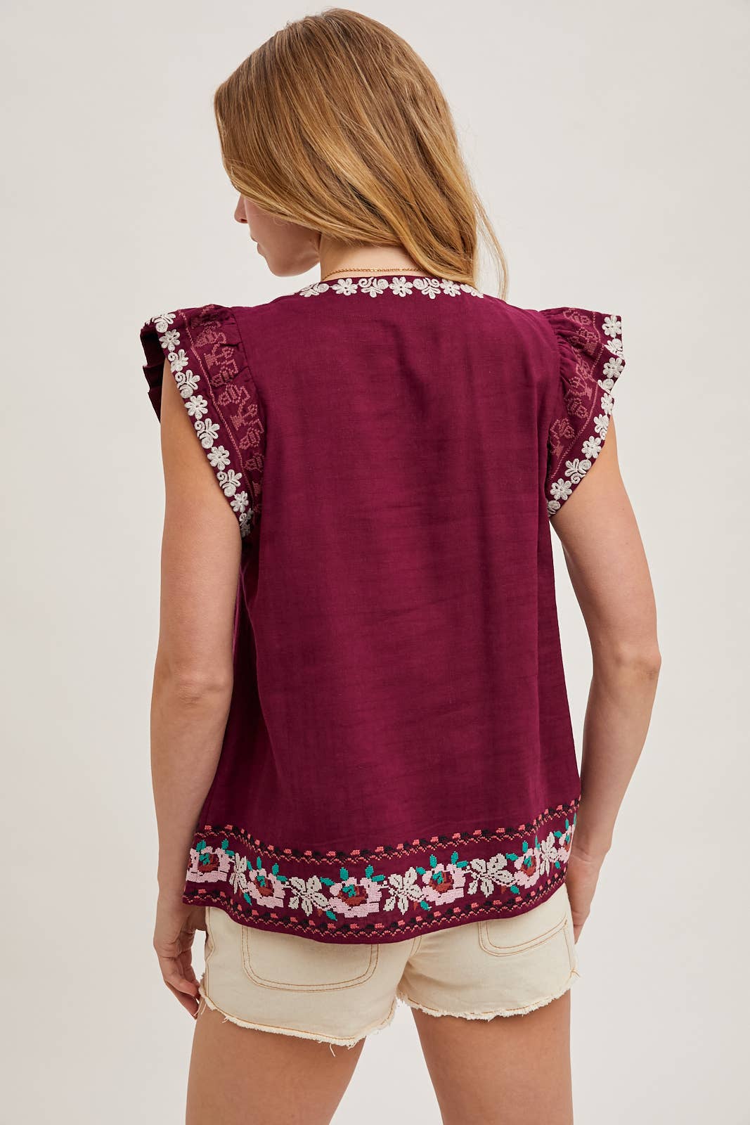 Juniper Embroidered Top