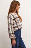 Solange Plaid Sweater