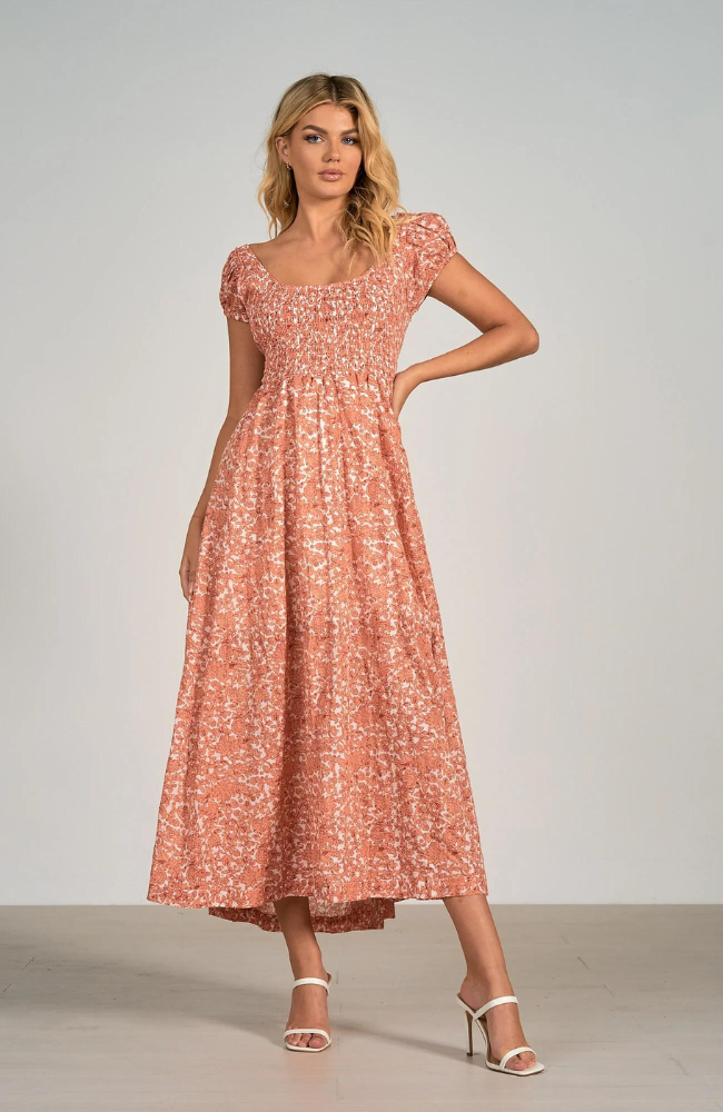 High Tea Open Back Dress