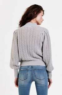 Jasmine Sweater in Grey Cloud