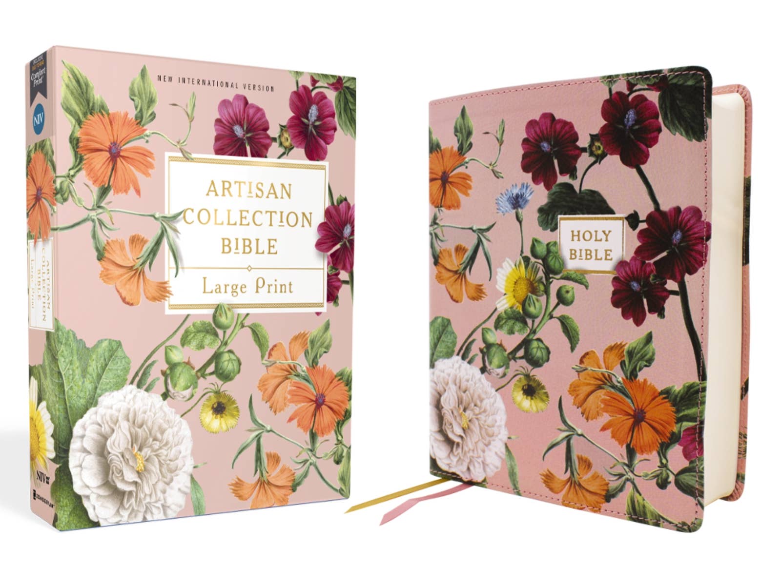 NIV Artisan Bible - Blush Floral