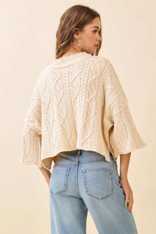 Stephanie Crop Cable