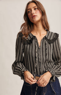 Helen Collar Top