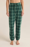 Plaid Jogger Noble Fir