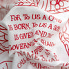 For to Us a Child Is Born Towel