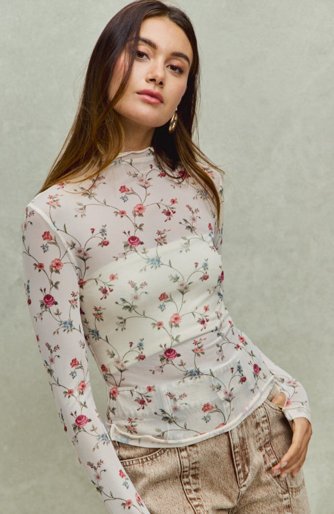 Felicity Floral Top