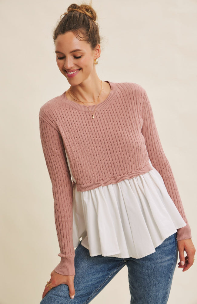 Charlotte Peplum Top