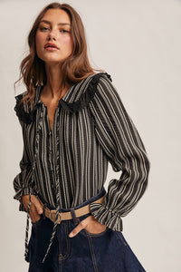 Helen Collar Top