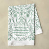 O Come All Ye Faithful Christmas Tea Towel