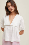 Selia Puff Top