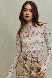 Felicity Floral Top