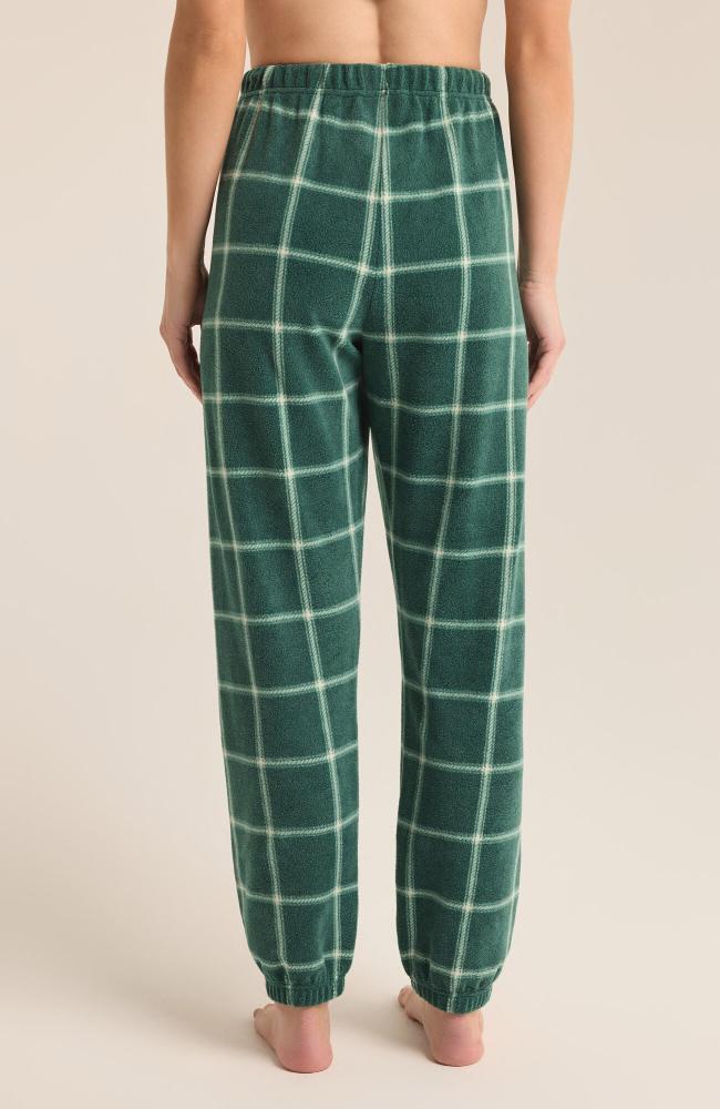 Plaid Jogger Noble Fir