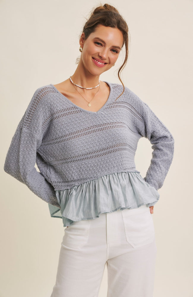 Aurelia Ruffle Top