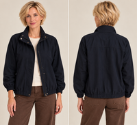 Mock Neck Jacket
