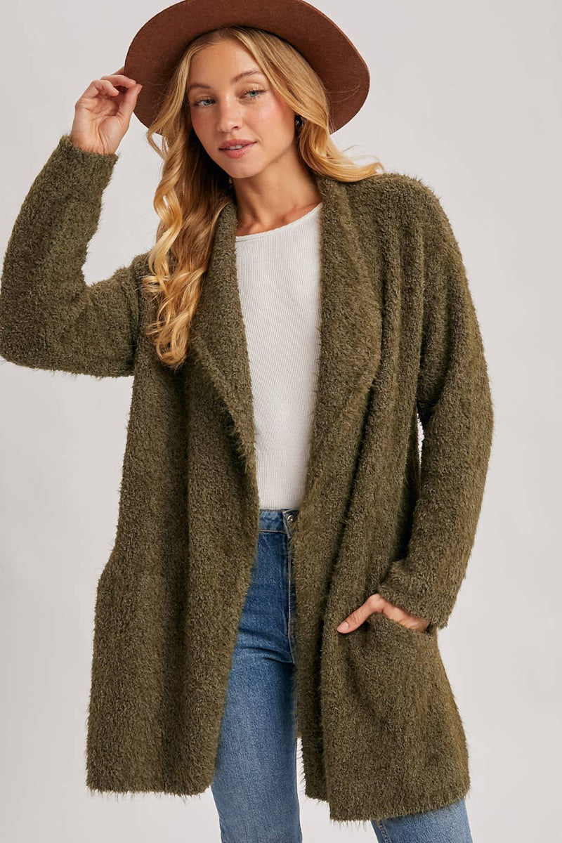 Annika Fuzzy Cardi