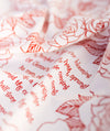 Lo, How a Rose Ere Blooming Christmas Tea Towel